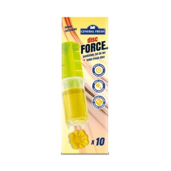 General Fresh Disc Force Punktowy Żel Do Toalet Cytrynowy 60Ml - General Fresh