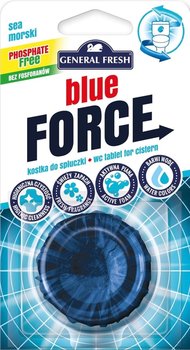 GENERAL FRESH FORCE Blue Morska 40g - kostka do spłuczki WC - General Fresh