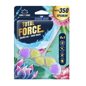 General Fresh kostka do WC Total Force LOTOS, 40g - General Fresh