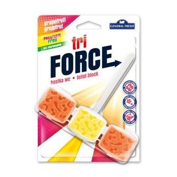 General Fresh Tri Force Kostka do WC Grejpfrut 45g - General Fresh