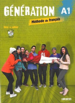 Generation A1. Język francuski. Podręcznik + CD i DVD - Cocton Marie-Noelle