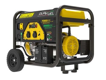 Generator Agregat Prądotwórczy Champion CPG7500E2-DF Dwupaliwowy 7000W AVR - Champion