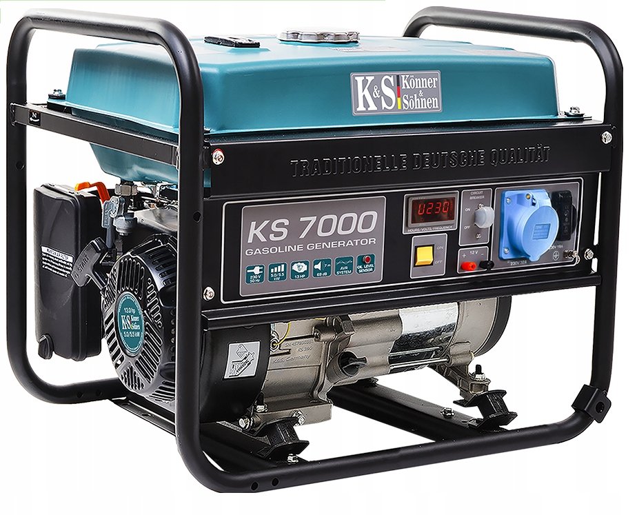 Generator benzynowy KÖNNER & SÖHNEN, 5,0kW, 230V, KS 7000