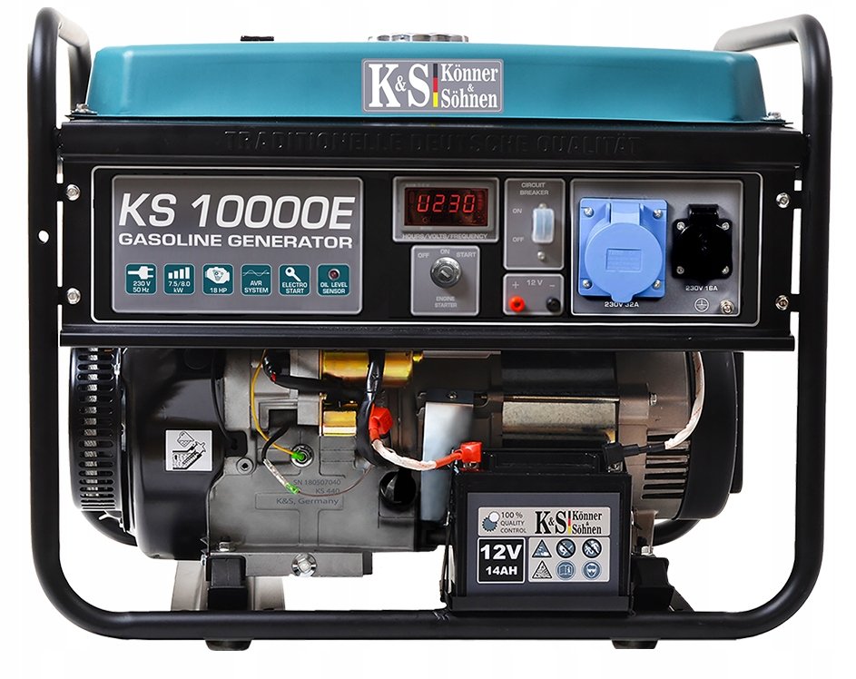 Generator benzynowy KÖNNER & SÖHNEN, 7,5 kw, 230 V