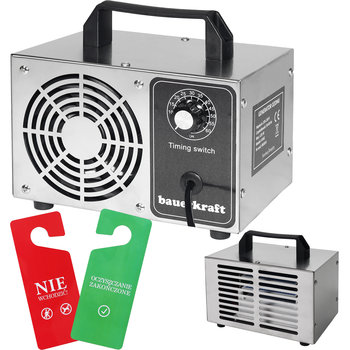 Generator ozonu ozonator oczyszczacz powietrza 60 000 mg/h timer 120W - Bauerkraft