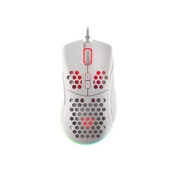 Genesis Gaming Mouse Krypton 555 Wired, 8000 Dpi, Usb 2.0, White - Genesis