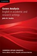 Genre Analysis: English in Academic and Research Settings John Swales