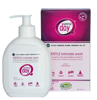 Gentle Day, żel do higieny intymnej z kwasem mlekowym i ekstraktami z ziół, 250 ml - Gentle Day