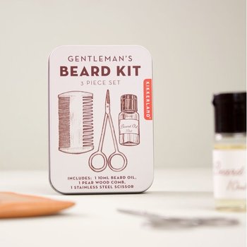 Gentlemans Beard Kit, Zestaw do Brody, 3 szt. - Inna marka