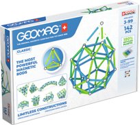 Geomag, klocki konstrukcyjne Classic Recycled 142 pcs, G274