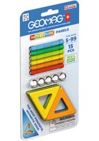 Geomag,  Supercolor Panels Recycled Blister 15 pcs, G376