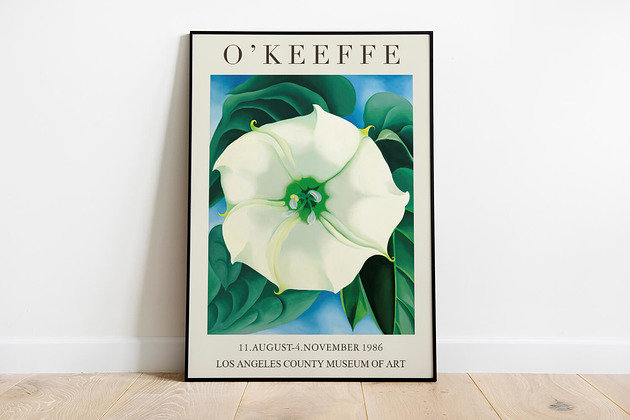 Georgia O'Keeffe - Exhibition Poster - Atram | Sklep EMPIK.COM