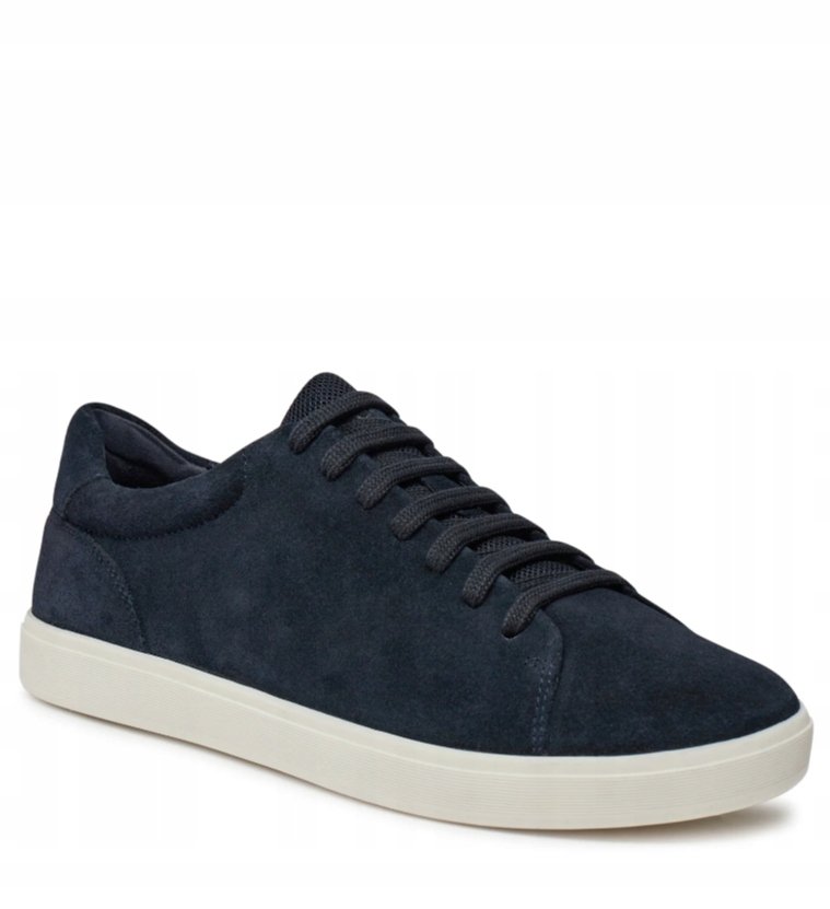 Geox GEOX BUTY SPORTOWE GRANATOWE SKÓRZANE MĘSKIE 44 Ż5A