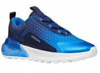GEOX DZIECIĘCE PÓŁBUTY NIEBIESKIE WSUWANE ŚWIECĄCE 29 1J0A Geox