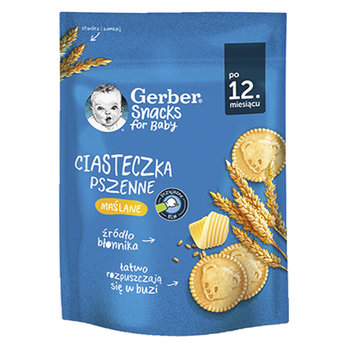 Gerber Ciasteczka Pszenne Maślane 150G - Gerber