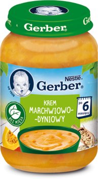 Gerber, Krem marchwiowo-dyniowy, 190 g - Gerber
