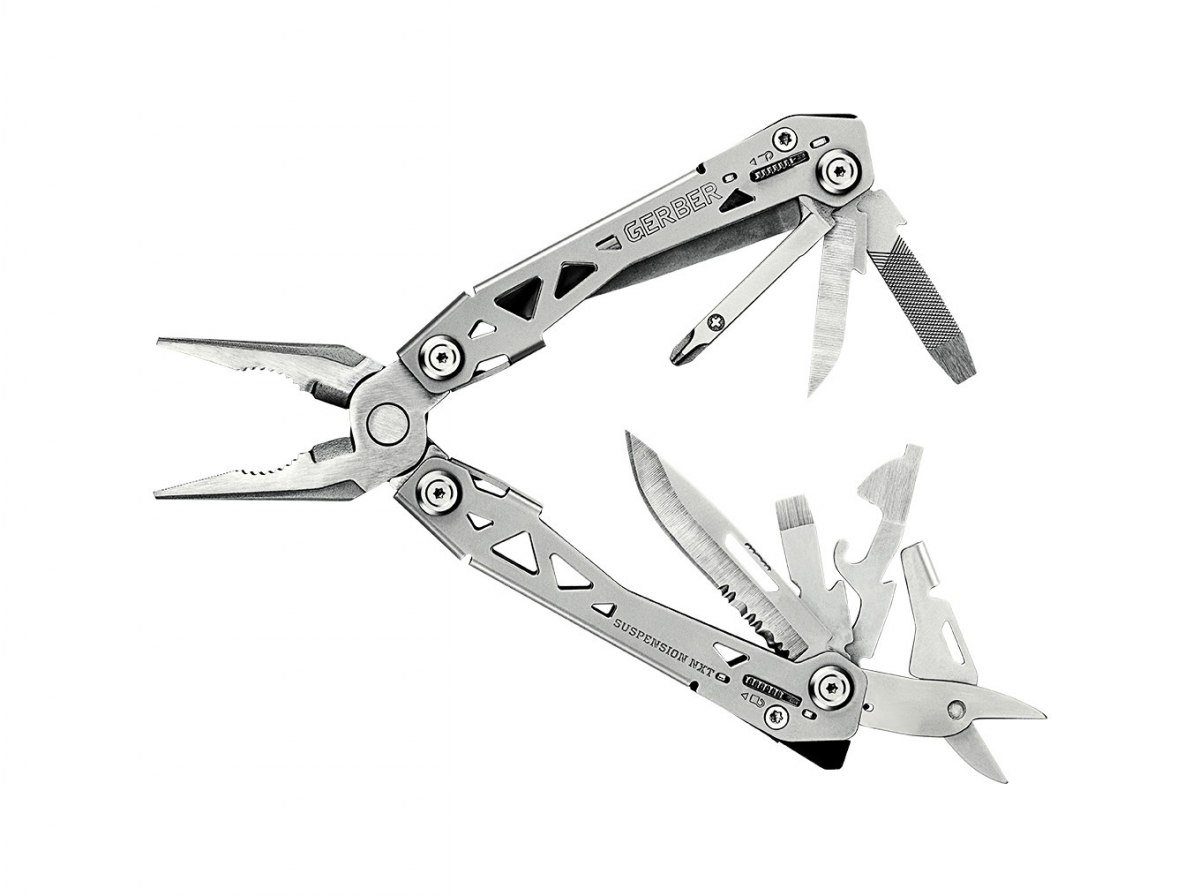 Gerber, Multitool motylkowy, Suspension-NXT, srebrny