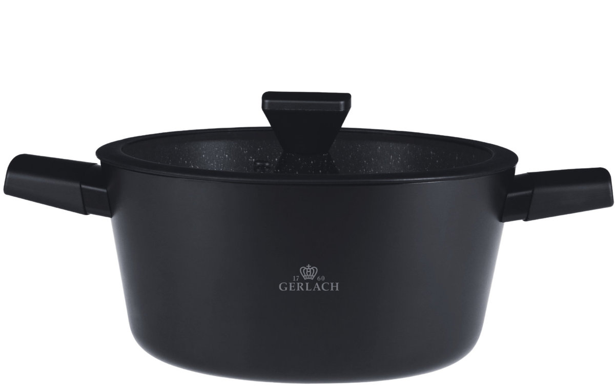 Gerlach Garnek GRANITEX 24 cm 4,4L-Zdjęcie-0