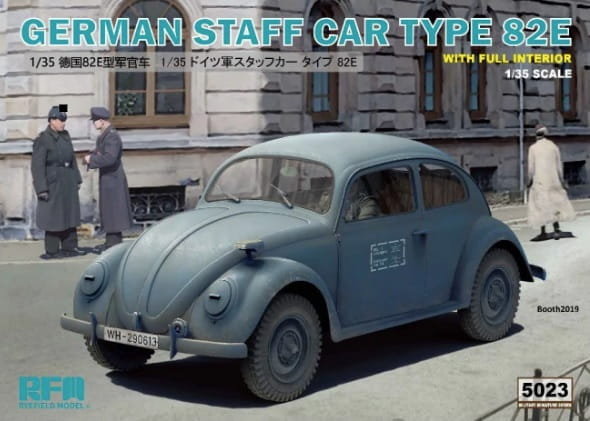 Фото - Збірна модель Staff German  Car Type 82E with full interior 1:35 Rye Field Model 5023 