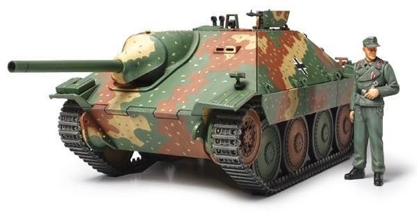 Фото - Збірна модель TAMIYA German Tank Destroyer Hetzer 