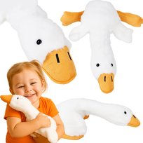 Gęś Pluszowa Maskotka Pluszak Przytulanka Dla Dzieci Poduszka Zabawka 45Cm
