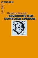 Geschichte der deutschen Sprache Roelcke Thorsten