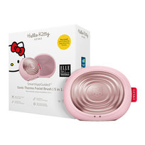 Geske, Soniczna szczoteczka do czyszczenia twarzy 5w1 Hello Kitty z aplikacją, różowa