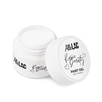 Gęsty biały żel do zdobień paint gel Best French white AlleLac x Rosie Beauty HEMA /Di-HEMA free 5g