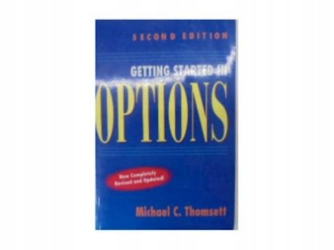 Getting started in options - Thomsett Michael C. | Książka w Empik