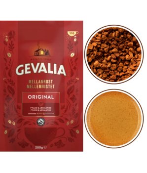 Gevalia, kawa rozpuszczalna Mellanrost, 200g - Gevalia