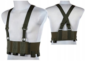 Gf Corp Kamizelka Low-Vis Typu Chest Rig Olive - GFC Tactical