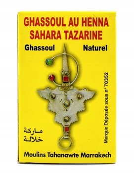 Ghassoul Sahara Tazarine - glinka z henną ! SKLEP - SAHARA