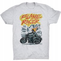 Ghost Rider Koszulka Motocyklista Czaszka Motocykl