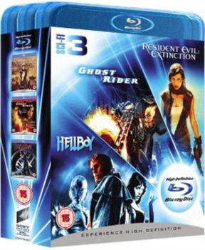 Ghost Rider/Resident Evil: Extinction/Hellboy - Johnson Mark Steven, Mulcahy Russell, Toro Guillermo del