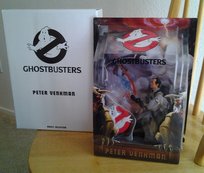 Figurine Exclusive Ghostbusters 35e Anniversaire - Peter Venkman Et Slimer