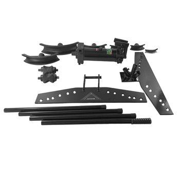 Giętarka Zgniatarka  hydrauliczna do rur pozioma ręczna 13t 1/2"-2" skok tłoka 250 mm 3 profile ROCKFORCE - Rockforce