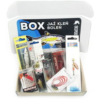 GIFT BOX WĘDKARSKI SPINNINGOWY - JAŹ KLEŃ - PREZENT DLA WĘDKARZA PREMIUM Inna marka