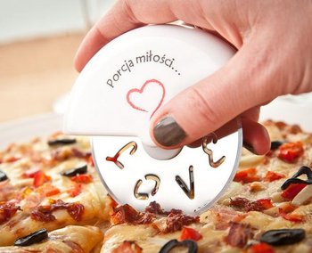 Gift World, Porcja miłości, Zakochany nóż do pizzy - GADGET