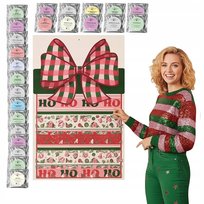 GIGA Kalendarz Adwentowy z herbatami PREMIUM - 24 różne smaki herbat sypanych w saszetkach, prezent upominek na mikołaja święta dla kobiety faceta mężczyzny