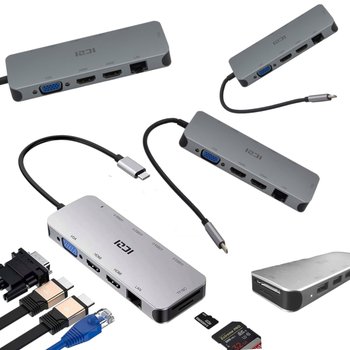 GIGABYTE STACJA DOKUJĄCA DO LAPTOPA HUB USB-C 2x HDMI PD PODWÓJNY MONITOR - Inny producent