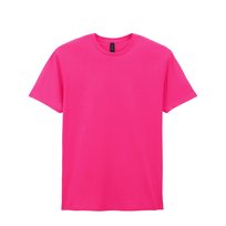 Gildan Bawełniana Koszulka Unisex Dla Dorosłych W Miękkim Stylu (Xl 8,5-9 / Różowy) GILDAN