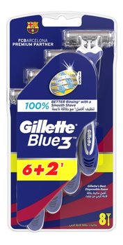 Gillette, Blue 3, maszynki jednorazowe do golenia, 8 szt. - Gillette