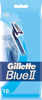 Gillette, Blue II, maszynki do golenia, 10 szt. - Gillette