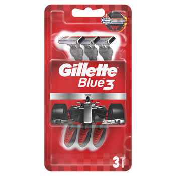 Gillette Blue3 Jednorazowe maszynki do golenia dla mężczyzn, 3 sztuki - Gillette