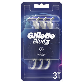Gillette Blue3 Jednorazowe maszynki do golenia dla mężczyzn, 3 sztuki - Gillette