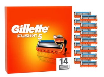 Gillette, Fusion 5 Wymienne ostrza 14 sztuk - Gillette