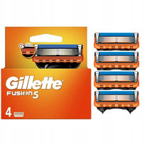 Gillette Fusion5 Fusion wymienne ostrza do maszynki do golenia 4 szt Gillette