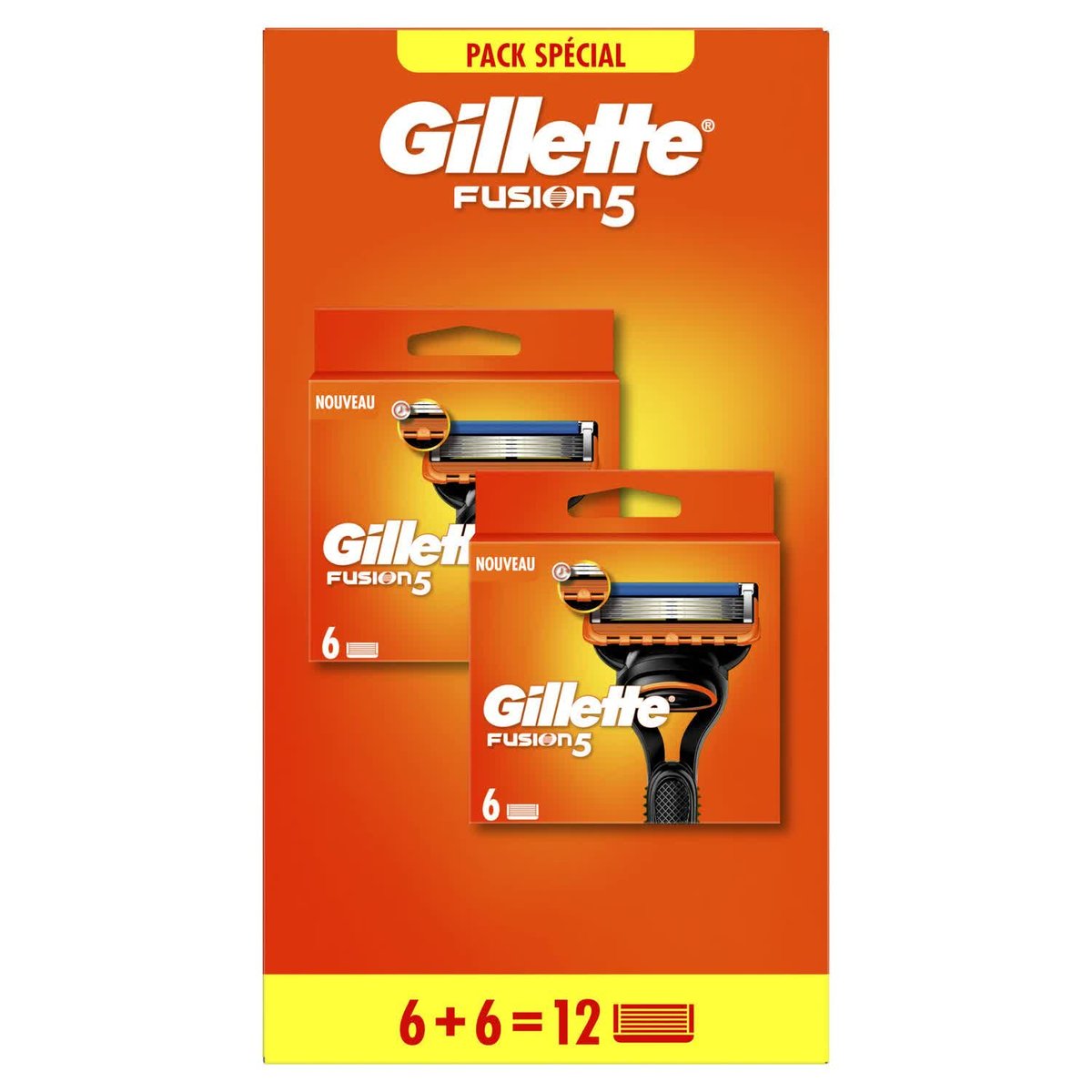 Gillette Fusion5 Ostrza Wymienne Do Maszynki 12szt | Sklep EMPIK.COM