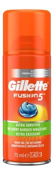 Gillette Fusion5 ULTRA SENSITIVE żel do golenia do bardzo skóry wrażliwej 75ml - Gillette