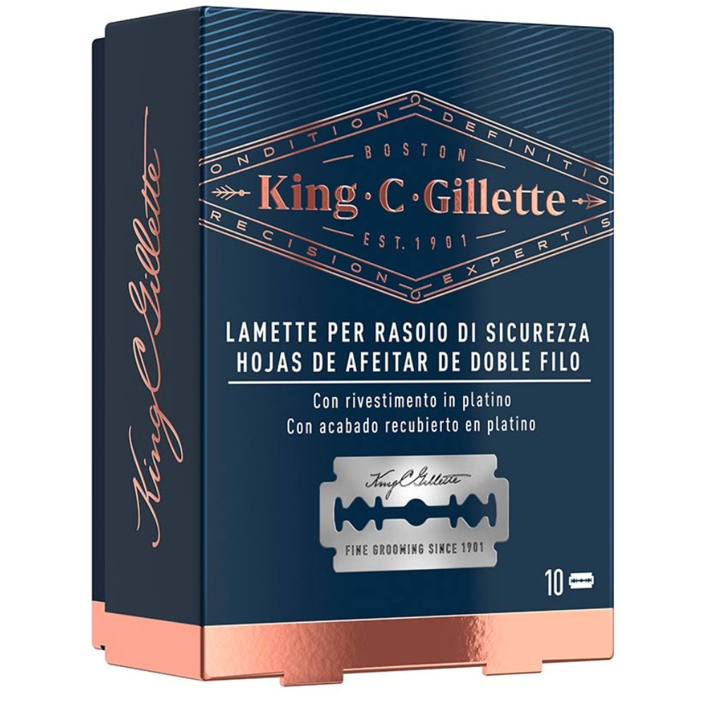 Gillette, King Double Edge Razor Blades, Ostrza wymienne | Sklep EMPIK.COM